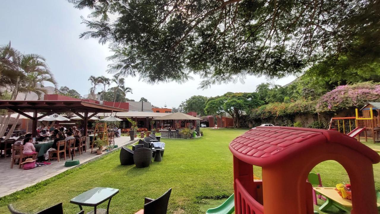 Huertalejandro Restaurante Campestre Y Hospedaje Cieneguilla Bagian luar foto