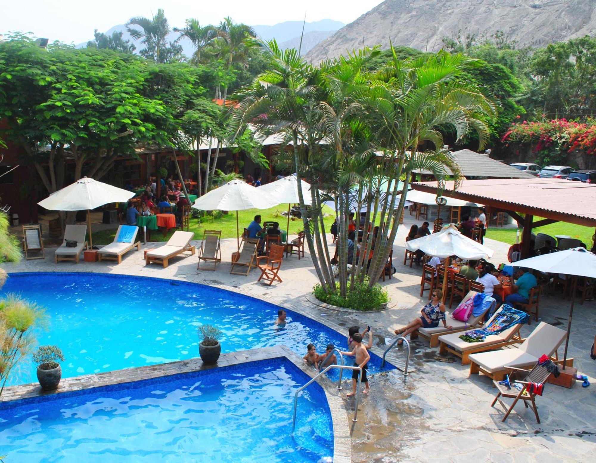 Huertalejandro Restaurante Campestre Y Hospedaje Cieneguilla Bagian luar foto